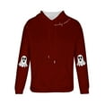 thumbnail image 3 of Blusa con capucha de manga larga para hombre, moda para el Día de Todos los Santos, estampado de fantasmas, sudadera con capucha y cordón para el tiempo libre, sudadera con capucha para hombre, blusa, 3 of 3