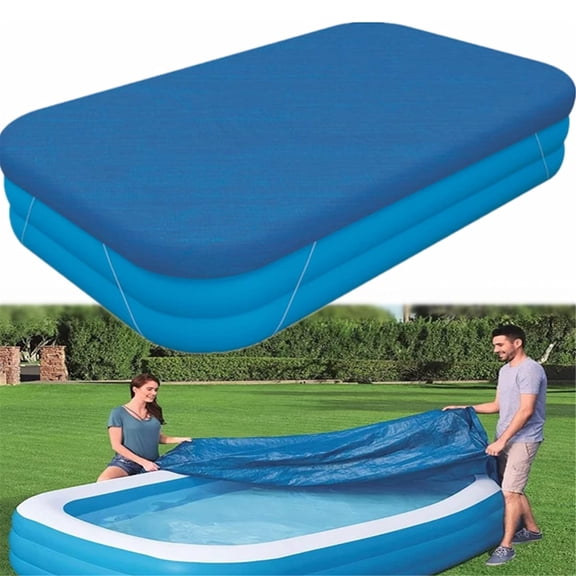 Rectangular Pool Cover Inflatable Above Ground 120 x 72