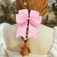 thumbnail image 6 of ‌6 Inch Satin Hair Bows for Girls & Women - Double Layer Ribbon Bow Clip with Alligator Metal Clip for Toddlers, Teens, Kids Hair Accessories‌, 6 of 7