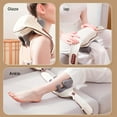 thumbnail image 3 of [Wireless Neck Massager] Wireless Neck Massager With Simulated Hand Massage | Deep Kneading, 3 Intensity Levels, 10-Min Auto Shutoff, 35dB Quiet, Hands-Free Strap Design | Ideal Valentine's & Birthda, 3 of 6