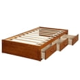 thumbnail image 5 of Harper & Bright Designs Twin Storage Bed with 3 Drawers, Wood Platform Bed Frame with Storage Drawers Twin Size for Bedroom Living Room, No Box Spring Needed, 5 of 8