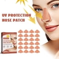thumbnail image 4 of 1 Boîte 24 Pcs Patch Nasal Écran Solaire Été Extérieur Respirabilité Uv Confort Nasal Protection Solaire Soin Rafraîchissant Masque de Protection N6S5, 4 of 7