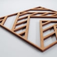 thumbnail image 5 of Ekena Millwork 7 3/8"W x 7 3/8"H x 1/4"T Extra Small Gilcrest Decorative Fretwork Wood Wall Panels, Alder, 5 of 18