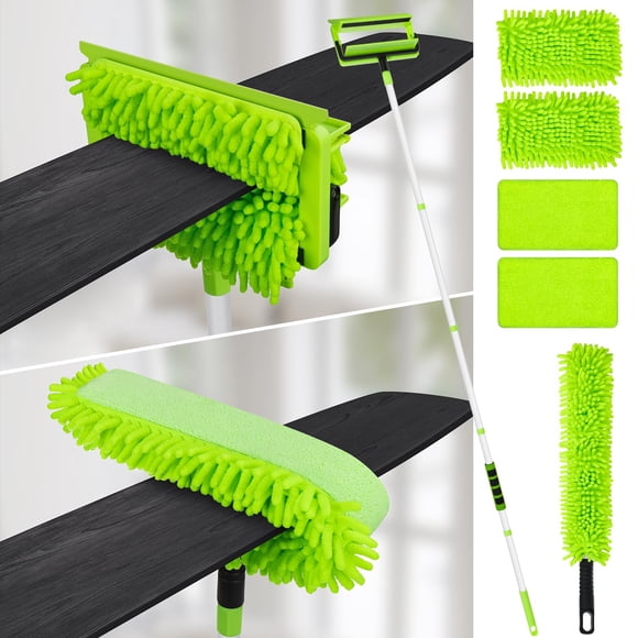 Limpiador para ventiladores de techo Duster Qaestfy con barra de extensión de 75 pulgadas
