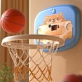 thumbnail image 5 of Indoor Basketball Hoop with Scoreboard & Cheer Sounds – Adjustable Height, Folding Design, And Fun Animal Graphics for Active Play And Motor Skill Development, 5 of 5