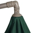thumbnail image 3 of Northlight 10' Outdoor Patio Off-Set Crank and Tilt Umbrella - Green, 3 of 6