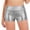 Silver, variant on Metallic Booty Shorts for Women High Waisted Tight Shiny Hot Pants Rave Bottoms for Dance Party Festival