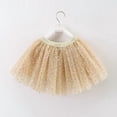 thumbnail image 4 of Huanglei Girls Tiered Skirt With Sparkling Sequins Party Dance Performance Tutu Skirt For Toddler Kids Skirt for Dancing, 4 of 6