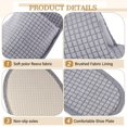 thumbnail image 3 of Pantuflas desechables Bunnycool, 12 pares, para invitados, color gris claro, 3 of 6