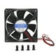 thumbnail image 2 of Ventilador de Refrigeración de CPU de 80 Mm X 25 Mm para Cajas de Computadora Ventilador de Caja de Mini PC de 3 Pines 7 Aspas de Ventilador Ventilador de Refrigeración de, 2 of 8