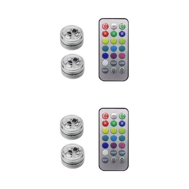 Bearachild Luz ambiental LED inalámbrica, Control remoto, iluminación automática con batería, lámpara de luces nocturnas para decoración de Type4 NO4