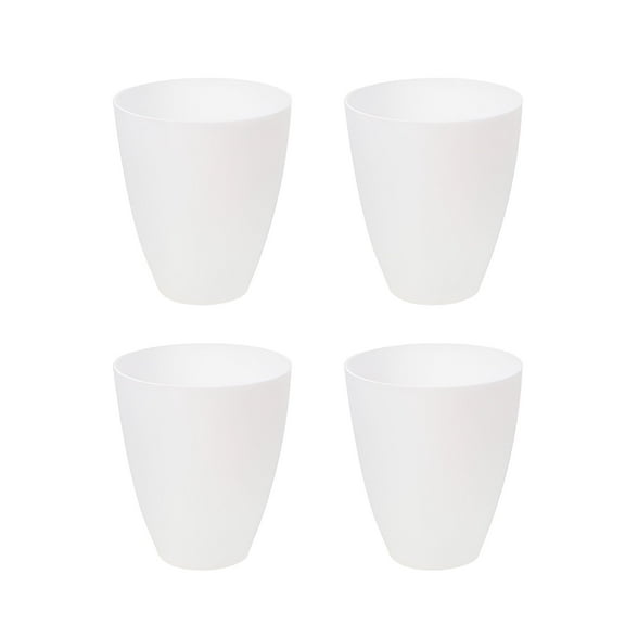 HIBIBUD 4pcs Lamp Shade Replacement White Lamp Shade Floor Lamp Light Covers Ceiling Fan Globe Replacement for Bedroom Living Room Floor Lamp Covers 4.2CM