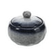thumbnail image 1 of Olla de cerámica japonesa para estofado de 350 ml con tapa, pequeña olla de barro para cocinar, taza de sopa individual para cocina, restaurante, hogar, fácil de limpiar, 1 of 7