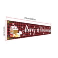 thumbnail image 4 of Vonky Christmas Streamer Hanging Background Ornament Polyester polyester decorative banner Decorative Banner, SDHF-GZ01 polyester background ornament, 4 of 9