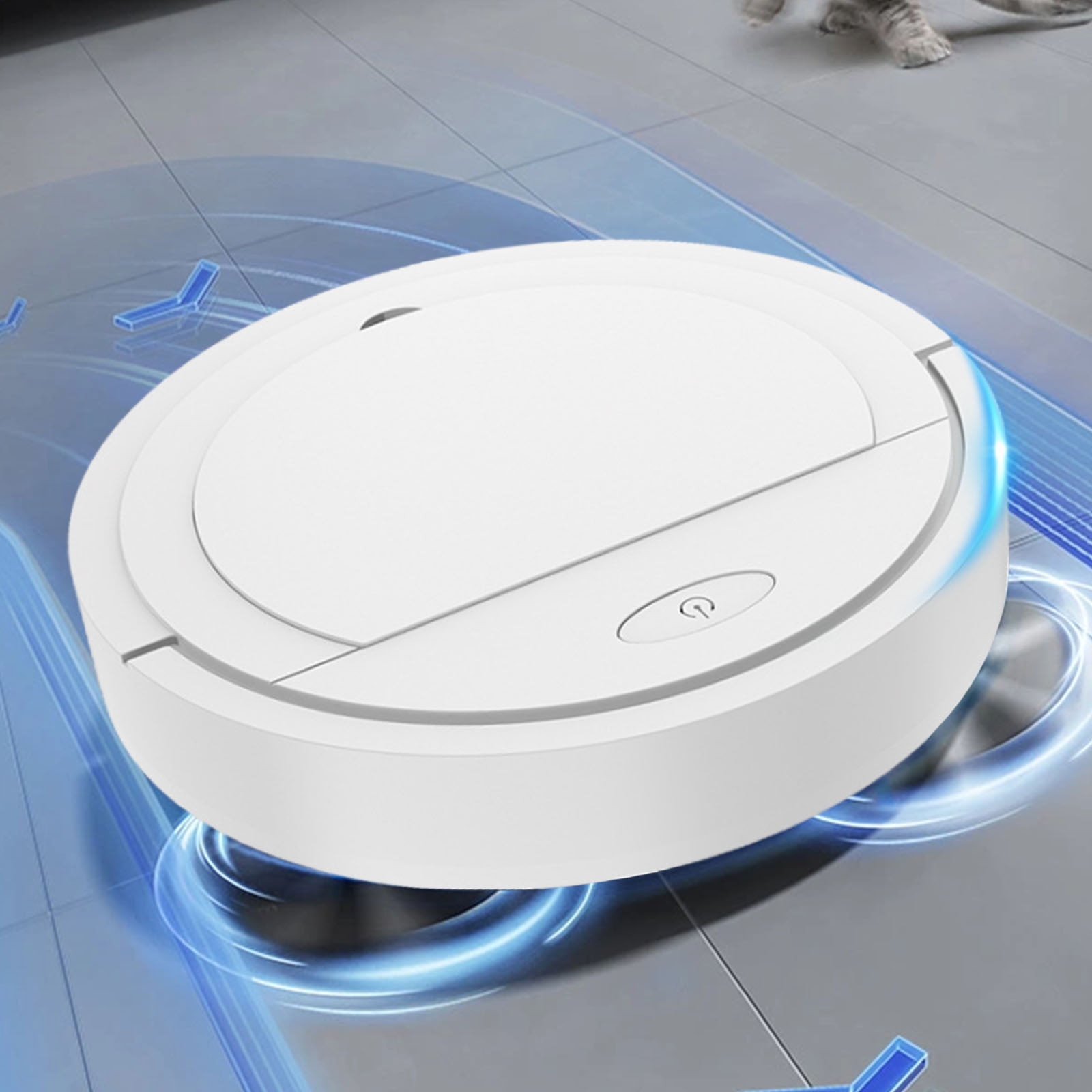 Oggfader Robot Vacuum Sweeping Robot Automatic Household Lazy Intelligent Cleaning Machine USB Charging Vacuum Cleaner Mopping Machine