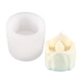 thumbnail image 4 of Moldes de silicona 3D para velas, jabón y fondant. Resistentes para hacer velas caseras. Cilindro S, 4 of 9