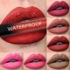 thumbnail image 2 of 19 colors Matte Velvet Lip Gloss Waterproof Liquid Lipstick Nude Black Lips tint Makeup Lip Glaze Cosmetics Red Lip Stain Beauty, 2 of 5