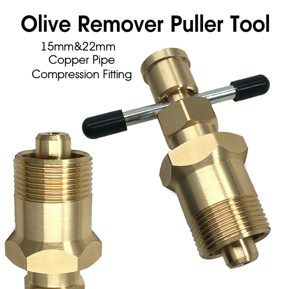 Brass Olive Barrel Plumbing Olives Compression Quality Copper Pipe Gas Water Air 