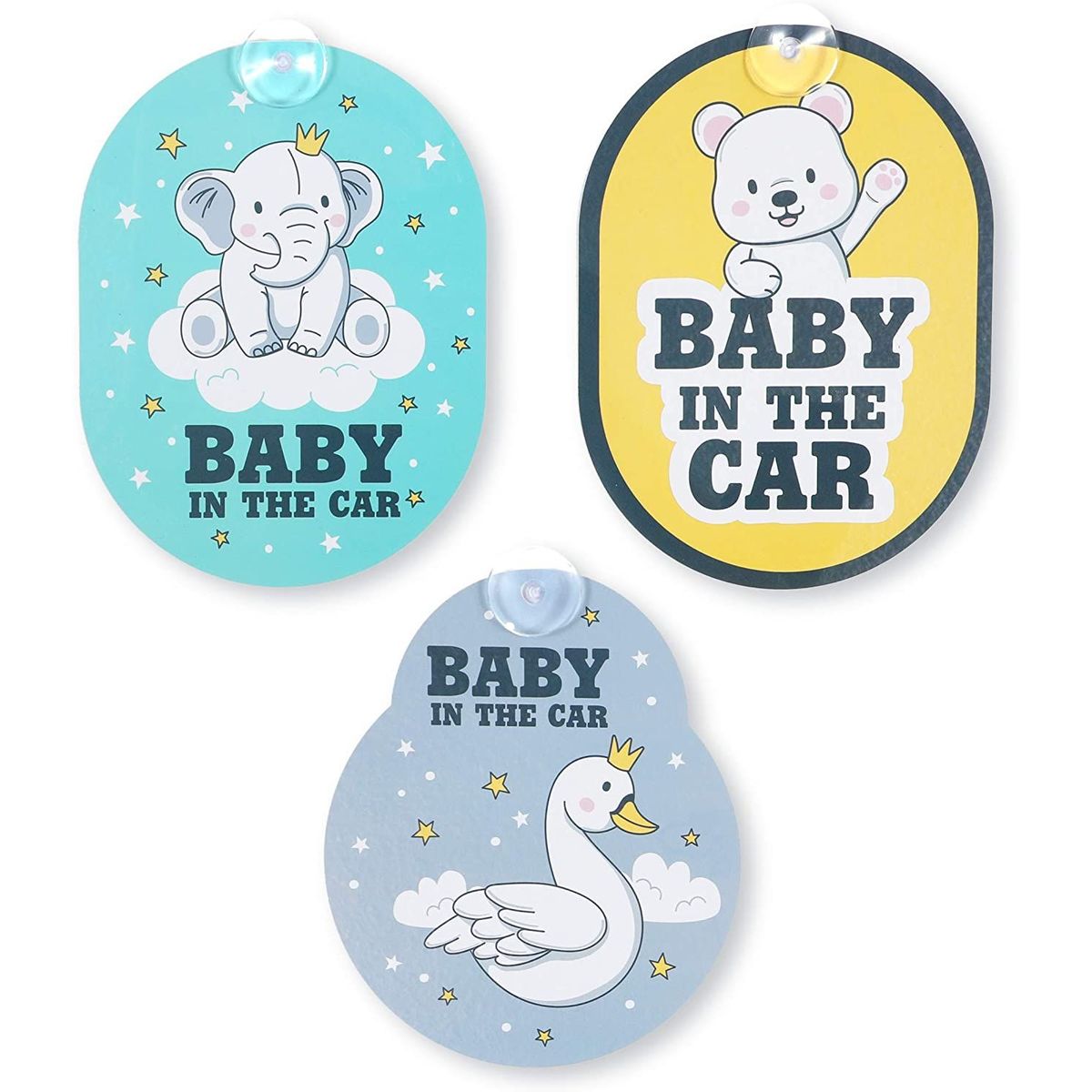 3 Pack Car Window Stickers Decals Signs, Baby in The Car Walmart Canada