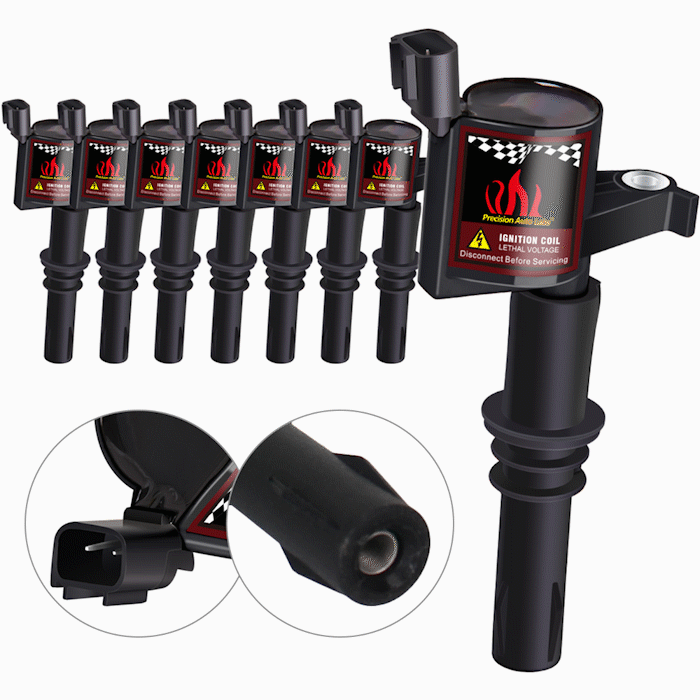 8Pcs 2004 2005 2006 2007 2008 Ignition Coils Pack For Ford F-150 4.6/5