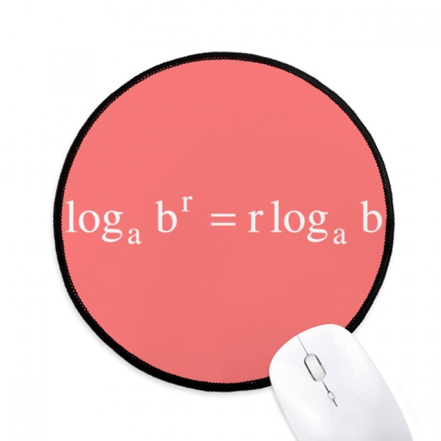 Expressions de Formule Mathématique Calculant le Tapis de Souris Sinusoïdal Bureau Rond pour Ordinateur