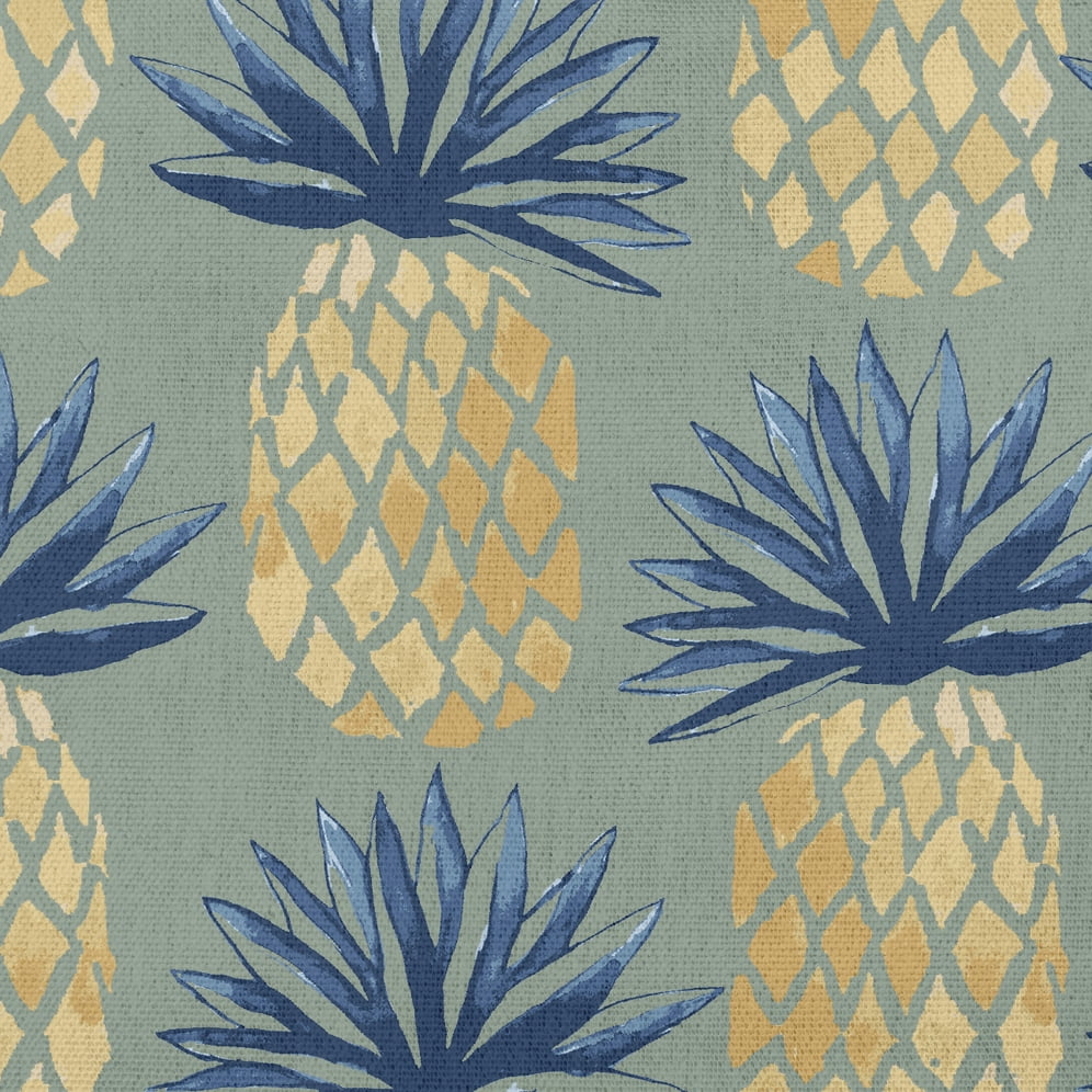 Simply Daisy 20" x 20" Pineapple Stripes Nautical Decorative Indoor Pillow