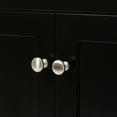thumbnail image 4 of Ariel Hamlet 43 In. Rectangle Sink Vanity With 0.75 In. Carrara White Countertop In Black, 4 of 11