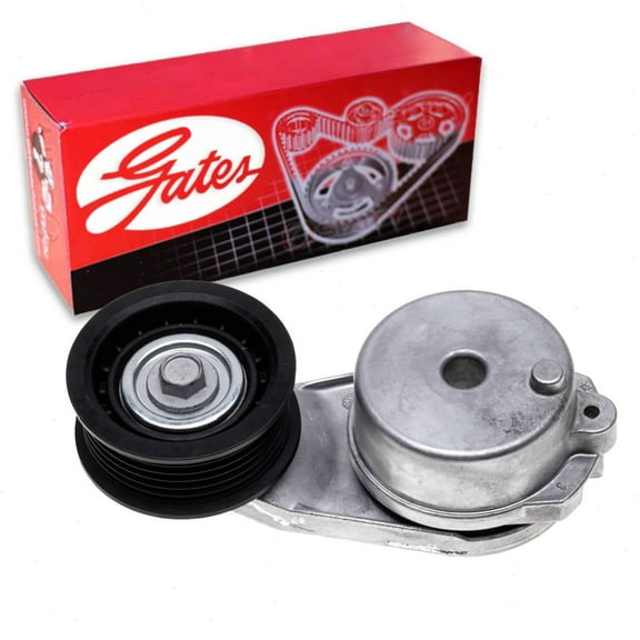 Gates DriveAlign Drive Belt Tensioner Assembly compatible with Chrysler 200 3.6L V6 2015-2017