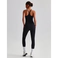 thumbnail image 3 of PISONIC Womens Workout Sets Two Piece Y Back Tank Top Matching High Waist Leggings Sets Gym Work Out Clothes, 3 of 10