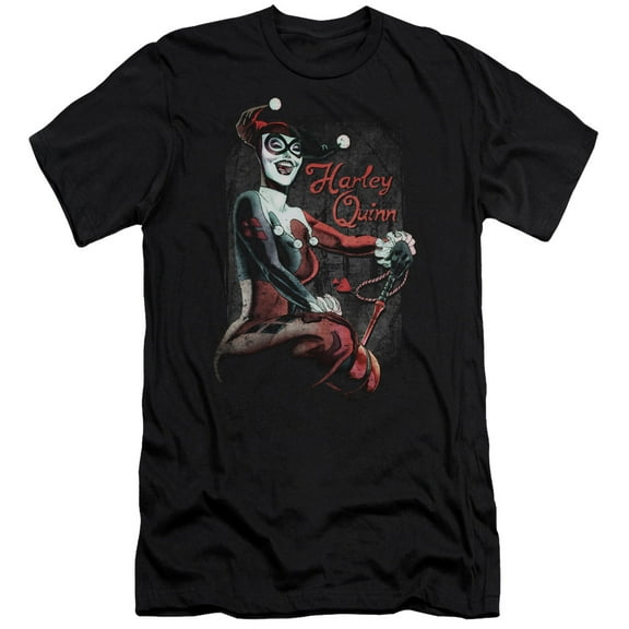 Batman Laugh It Up S/S Adult 30/1 T-Shirt Black