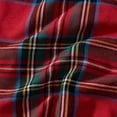 thumbnail image 4 of Elrene Home Fashions Stowe Tartan Plaid Christmas Tree Skirt, Red, 48" Round, 4 of 4