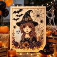 thumbnail image 6 of Diamond Art Kits for Adults 8x8", 3D Pearl Diamond Art Witch DIY Kit for Beginner, Framed Halloween Diamond Art for Wall Decor, Halloween Gift, 6 of 7