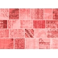 thumbnail image 1 of Ahgly Company Indoor Rectangle Patchwork Red Transitional Area Rugs, 8' x 12', 1 of 4