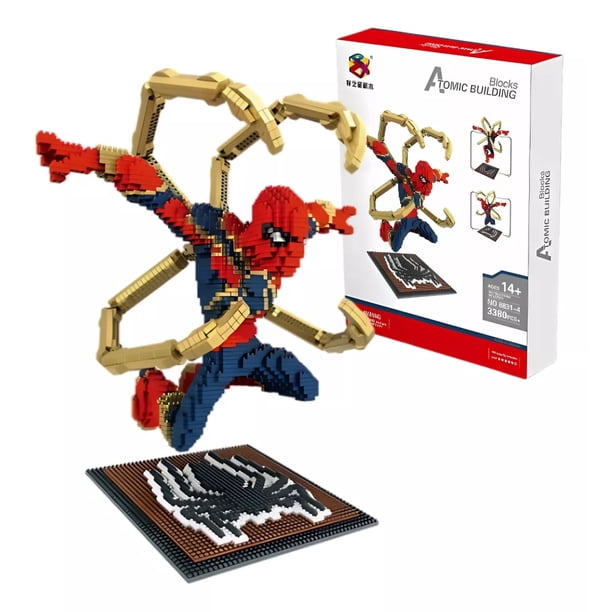 Bloques Armables Iron Spider MR. GADGETS 3D Spider-man 3380 piezas