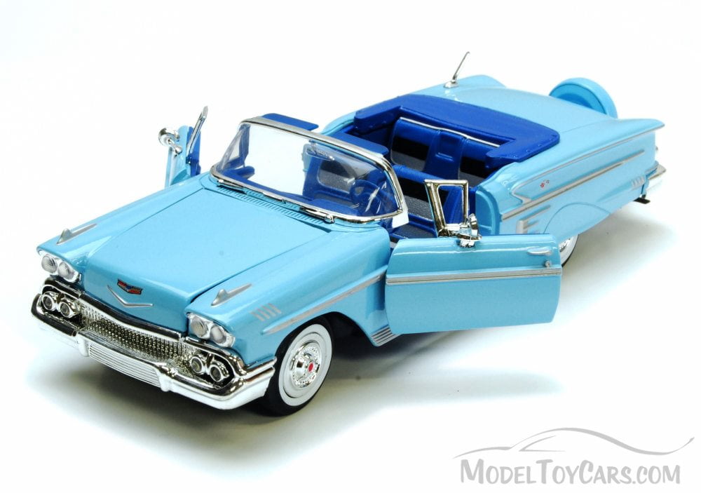 1958 chevy impala diecast model