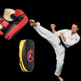 thumbnail image 4 of Unatoiry Boxing Pad PU Gym Exercise Curved Kickboxing Training Coaching Replacing Practice Portable Kick for Home School Yellow, 4 of 6