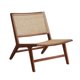 thumbnail image 3 of Sofá Silla Silla Decorativa Asientos Muebles De Jardín Para Porche Jardín Comedor Color Nogal, 3 of 8