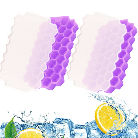 

Ice Cube Trays for Freezer Silicone Ice Cube Tray for Small Ice Cube Molds Purple