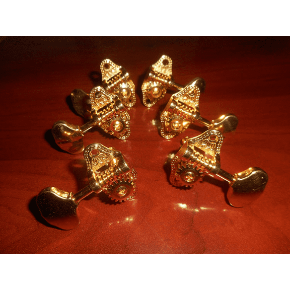 Gretsch G5400 Electromatic 3x3 Tuning Keys (6) - GOLD, #009-6600-000