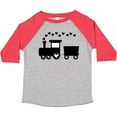 thumbnail image 3 of Inktastic Valentines Day Heart Choo Choo Train Boys Toddler T-Shirt, 3 of 5