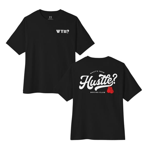 WHAT'S YOUR HUSTLE? Boxing Club™ BOXY T-shirt | (3 COLORS)
