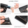 thumbnail image 4 of 20 Piezas de Marcos Flexibles Internos Metal con Beso, Monedero, Bisagras para Bolso Monedas, Clip, Monedero, 4 of 9