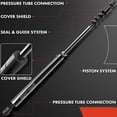 thumbnail image 5 of A-Premium Rear Tailgate Lift Supports Struts Compatible with Lincoln MKX 2007-2010 2-PC, 5 of 9