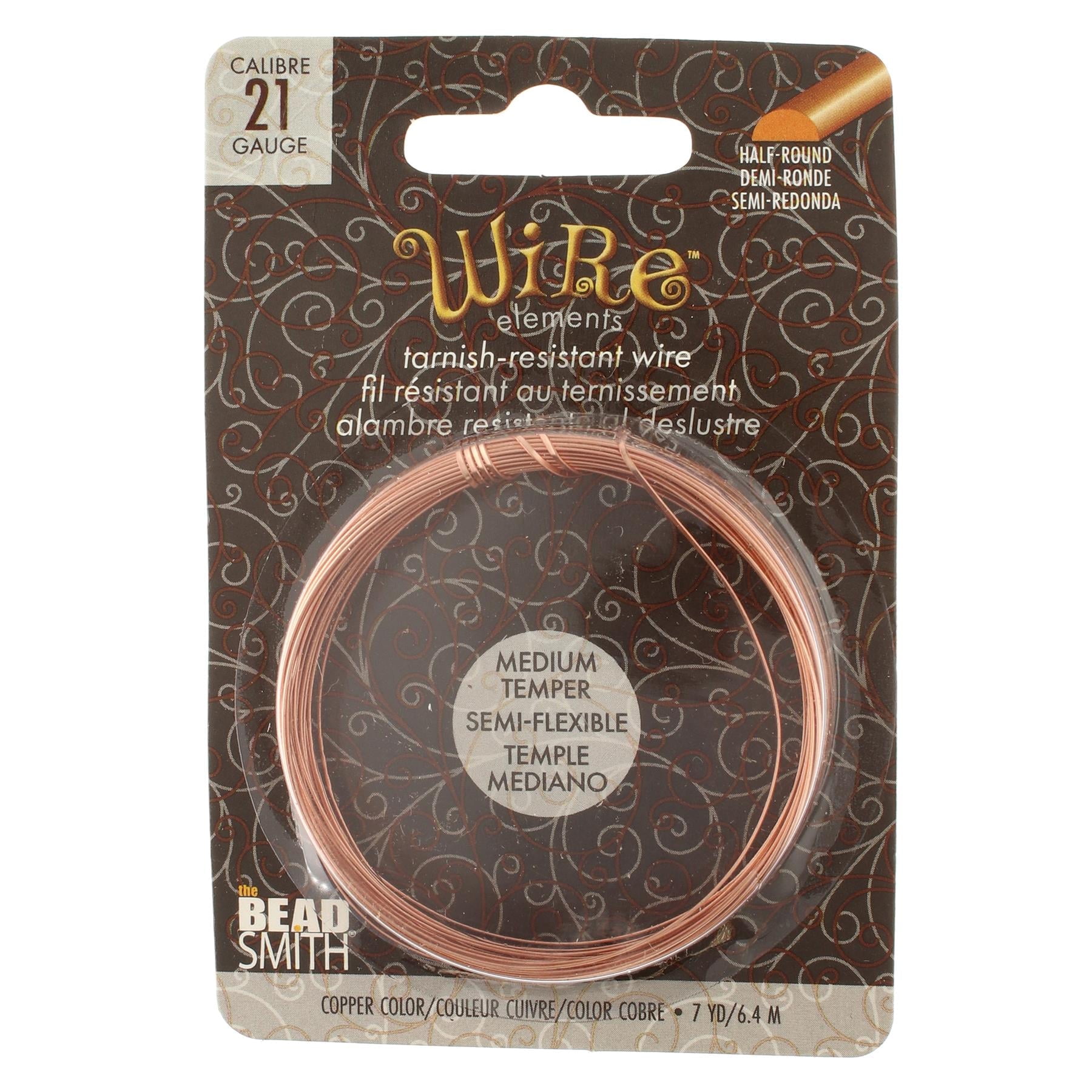 OOK Hobby Wire, Copper Craft Wire, Bronze (#24 x 100') 15 lb