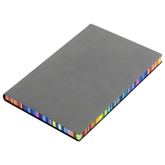 Pu Leather Notebook Available In Nine Colors One Hundred Sheets Two Hundred Pages A5 Size Eighty Gsm, Includes One Notebook