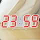 thumbnail image 3 of Reloj de pared Led 3D, pantalla de temperatura de bloqueo de mesa Digital multifuncional, reloj despertador de pantalla grande para, 3 of 8