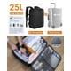 thumbnail image 4 of Mochila de viaje Capolo impermeable para ordenador portátil de 17 pulgadas para mujeres y hombres, 4 of 7