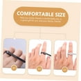 thumbnail image 2 of 10pcs Ring Circumference Measurement Rings Finger Measure Supplies Finger Size Gauge Measuring Tools, 2 of 5