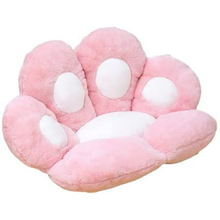 

cat paw Shape Pillow Cushion Chair Pads Lazy Sofa Soft Chair Floor Cushions Cute Pillow Big Seat Home Decor for Office-White