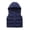 Navy, variant on Hooded Down Puffer Vest Boys Kids Lightweight Sleeveless Jacket Fall Winter Thick Windproof (Black, 9-10 Years)